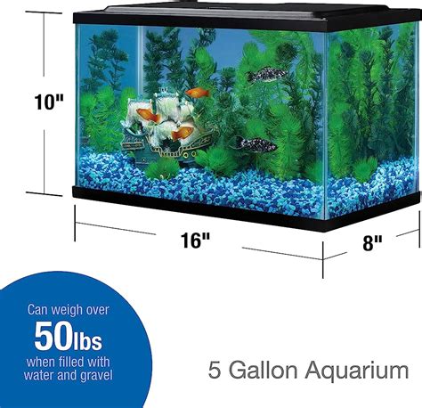 長方形魚缸|Tetra Glass Aquarium 29 加侖,長方形魚缸,各種顏色